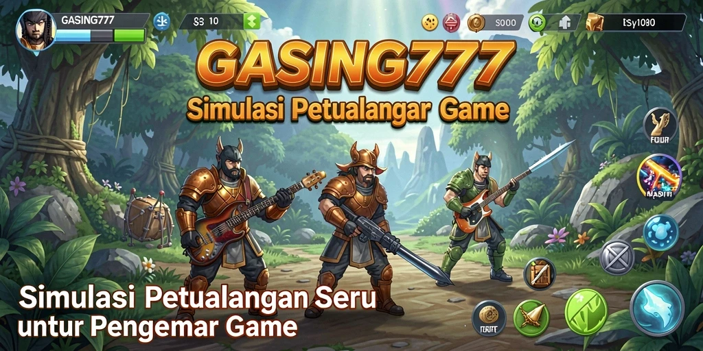 GASING777 menampilkan gameplay simulasi yang mengasyikkan dan mendebarkan.