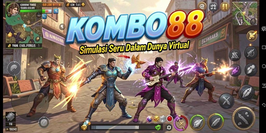 Gameplay seru dan interaktif dalam KOMBO88 yang penuh dengan simulasi.