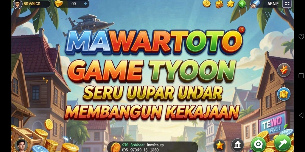 Tampilan gameplay Tycoon MAWARTOTO yang menarik dan penuh tantangan.