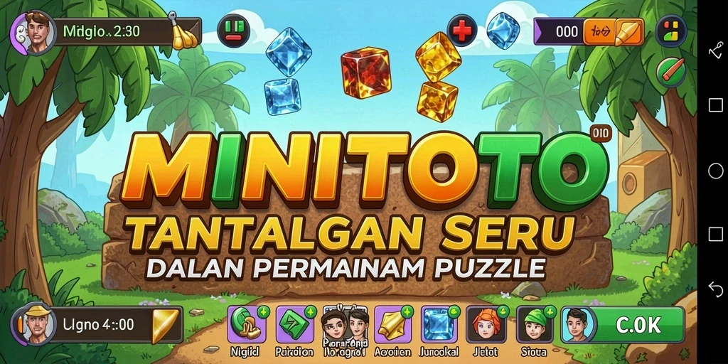Tampilan gameplay seru dan menantang dalam MINITOTO.