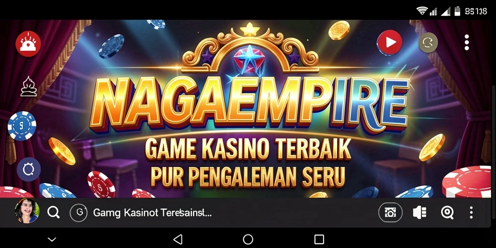 Tampilan permainan Kasino NAGAEMPIRE yang menawan dan penuh aksi.