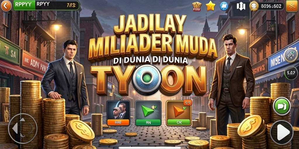 Screenshot utama RPYYY menampilkan suasana gameplay Tycoon yang mendebarkan.