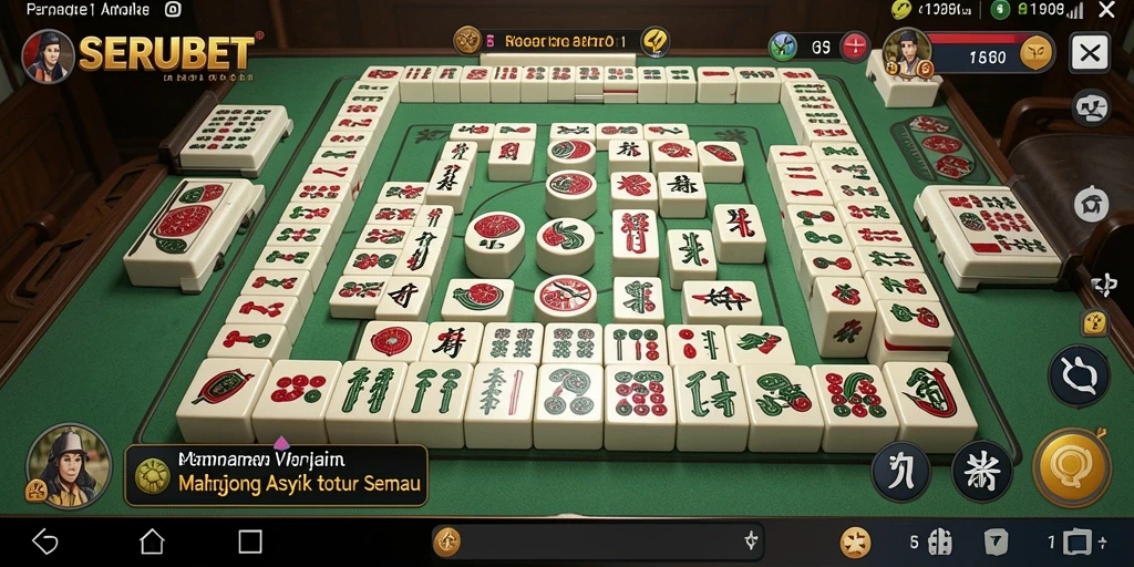Tampilan gameplay SERUBET yang menegangkan dan seru.
