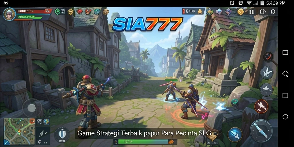 Tampilan gameplay SIA777 yang menawan dan strategis.