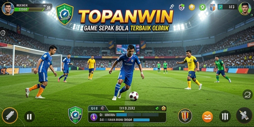 Gameplay sepak bola yang mendebarkan dan grafis yang memukau.